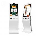 Freestanding 27inch Self Service Ordering Kiosk System for sale
