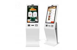 China Freestanding 27inch Self Service Ordering Kiosk System supplier