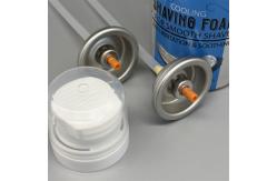 China Premium Shaving Foam Valve for Men with Smooth Dispensing supplier
