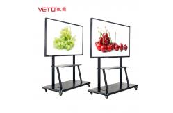 China All In One PC Touch Screen Whiteboard , LCD Interactive Smart Board Dual System supplier