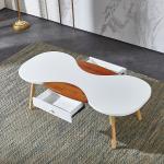 Decomposable Stool MDF Small Splicing Coffee Table 19KG With Drawers for sale