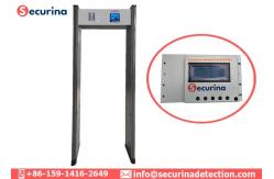 China Overlapping Archway Metal Detector 4.3 Inch LCD Screen 6 Zones 8KHZ supplier