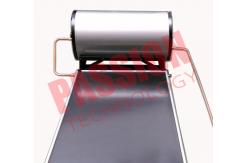 China Compact Solar Water Heater Flat Plate , Rooftop Solar Hot Water System 150L supplier