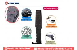 China 9V Battery Hand Held Body Scanner For Embassy / Police Station Security Checking supplier