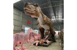 China Size Custom Jurassic World T Rex Dinosaur Tyrannosaurus Model supplier