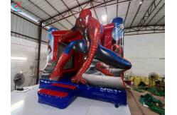 China Indoor Inflatable Bounce House Spider-man Inflatable Jumping Castle For Kids supplier
