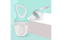 China Non Slip Leakproof Fruit Feeder Dummy , Lightweight BPA Free Silicone Teether supplier