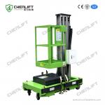 130kg Load Aluminum Aerial Work Platform , Vertical Mast Lift With Long Life for sale