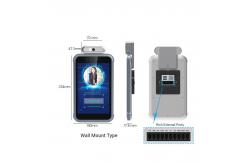 China Desktop Thermal Face Recognition Device Measuring Body Temperature Detection Free SDK supplier