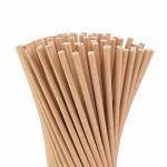 Dye Free Kraft Paper Straws Biodegradable Eco Friendly Paper Drinking Straws for sale