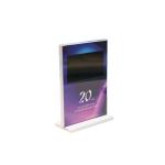 ODM Acrylic Video POS Display A4 size 5GB Memory CMYK Color for sale