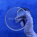 Factory Custom Ultra Violet High Purity Laser Perforated Quartz Glass Sheet for sale