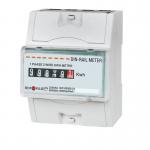 High Accuracy Din Rail Watt Hour Meter , 4P Single Phase Watt Hour Meter With CT/ PT for sale