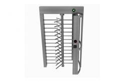 China Single Lane Arc Frame Full Height Turnstile , Pedestrian Barrier Gate Bi - Directional supplier
