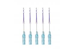 China 18g 100mm PDO Thread Lift 6d Cog Thread Face Lift Cheek Lifting supplier