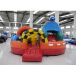 Giant Inflatable Air Plane Children'S Bounce House , Fun City Outdoor Bounce House for sale