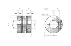 China Bellow Coupling 1000Nm ±2mm Engine Drive Shaft supplier