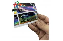 China Red And Green Custom Vial Labels For Precise Labeling Solutions supplier