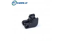 China ABS CNC Machined Plastic Parts Injection Molding Service Custom Lamp Short Clip supplier