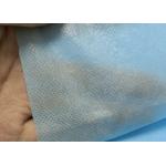 PP+PE Laminated Nonwoven Fabric For Disposable Blue Isolation Gowns for sale