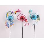 Peacock Flamingo Crane Solar Garden Ornament With Low Light Intensity