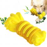 Tooth Grinding Stick Sounding Crocodile Head Dog Toy Ball For Heavy Chewers for sale