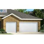 PU Foaming Insulated Aluminum Alloy Roller Shutter Garage Doors / Aluminium Security Door for sale