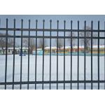 8FT Width Black Ornamental Iron Fence  Wrought Iron Fence Panels Wholesale for sale