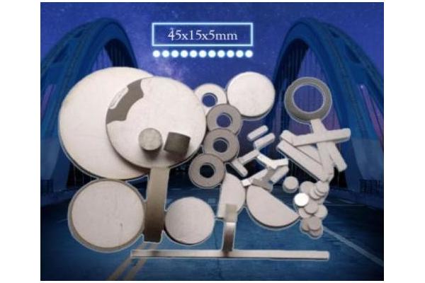 Ring / Round / Rectangle Shape P4 P8 Material Piezo Ceramics Piezo Electric Ceramic