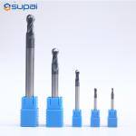 CNC Carbide Ball Nose End Mill HRC50 For Spheroidal Graphite for sale