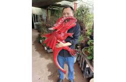 China Hand Control Animatronic Realistic Dinosaur Baby Puppet Customized supplier