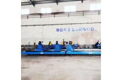 China Copper Coil Transfer Trolley Steerable Vehicle On Rails Cable Power Trolley 6 Ton supplier