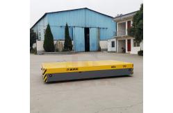 China 20 Tons Warehouse Heavy Duty Transfer Cart Remote Control Laser Scanning supplier