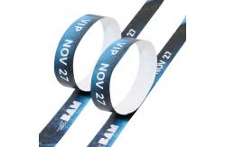 China Disposable Tyvek Paper Wristbands For Events Personalized Bracelets supplier