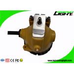 Brightness 15000lux Mining Cap Lamp Aluminum Lighting Cup Low Power Warning