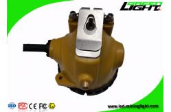 China Brightness 15000lux Mining Cap Lamp Aluminum Lighting Cup Low Power Warning supplier
