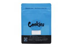 China 3.5g Mylar Self Sealing Bags For Cookies Resealable Custom Logo supplier