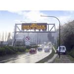 P10 outdoor electronic highway signs , full color highway sign boards for sale