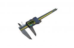 China 0-200mm Measuring Range High Resolution Digital Calipers with Absolute Encoder Technology supplier
