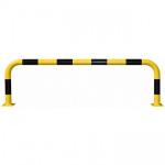 Black Bull Steel XL Collision Protection Guard - 600 x 2000mm - Yellow and Black From China Metal Fabrication Factory for sale