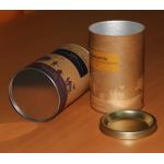 Custom 124# Flat Smooth Strech Metal Tin Can Lid for Paper Tube