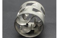 China SS316L 50mm Metal Pall Rings Surface Area HETP Data Sheet Reference supplier