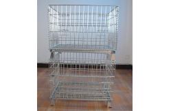 China High Strength Wire Mesh Stillage Rigid Heavy Duty Wire Mesh Baskets supplier