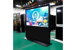 China Advertising Totem LCD Digital Signage Display Indoor Horizontal Touch Screen Kiosk supplier