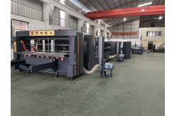 China Fully Automatic Carton Folder Gluer Stitcher Machine with Dual Frequency Control supplier