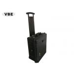 Black Shell Portable Signal Jammer Hand Pull Box Structure 1000W Power Consumption for sale