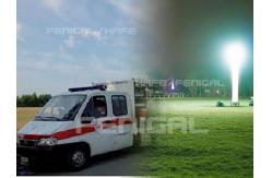 China 4m 15ft Portable Inflatable Light Tower Working On Generator supplier