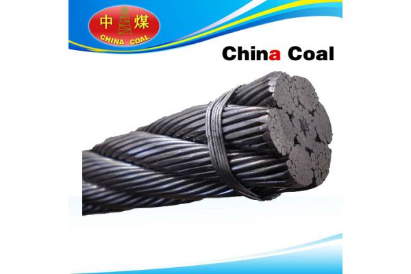 Swaging steel wire rope