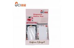 China Reusable Fridge Magnetic Memo Pad With Pen Custom Design ISO supplier