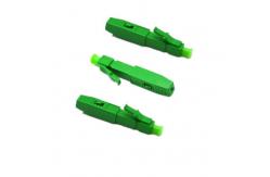 China Field Mountable APC 50N Single Mode Fiber Lc Connector supplier